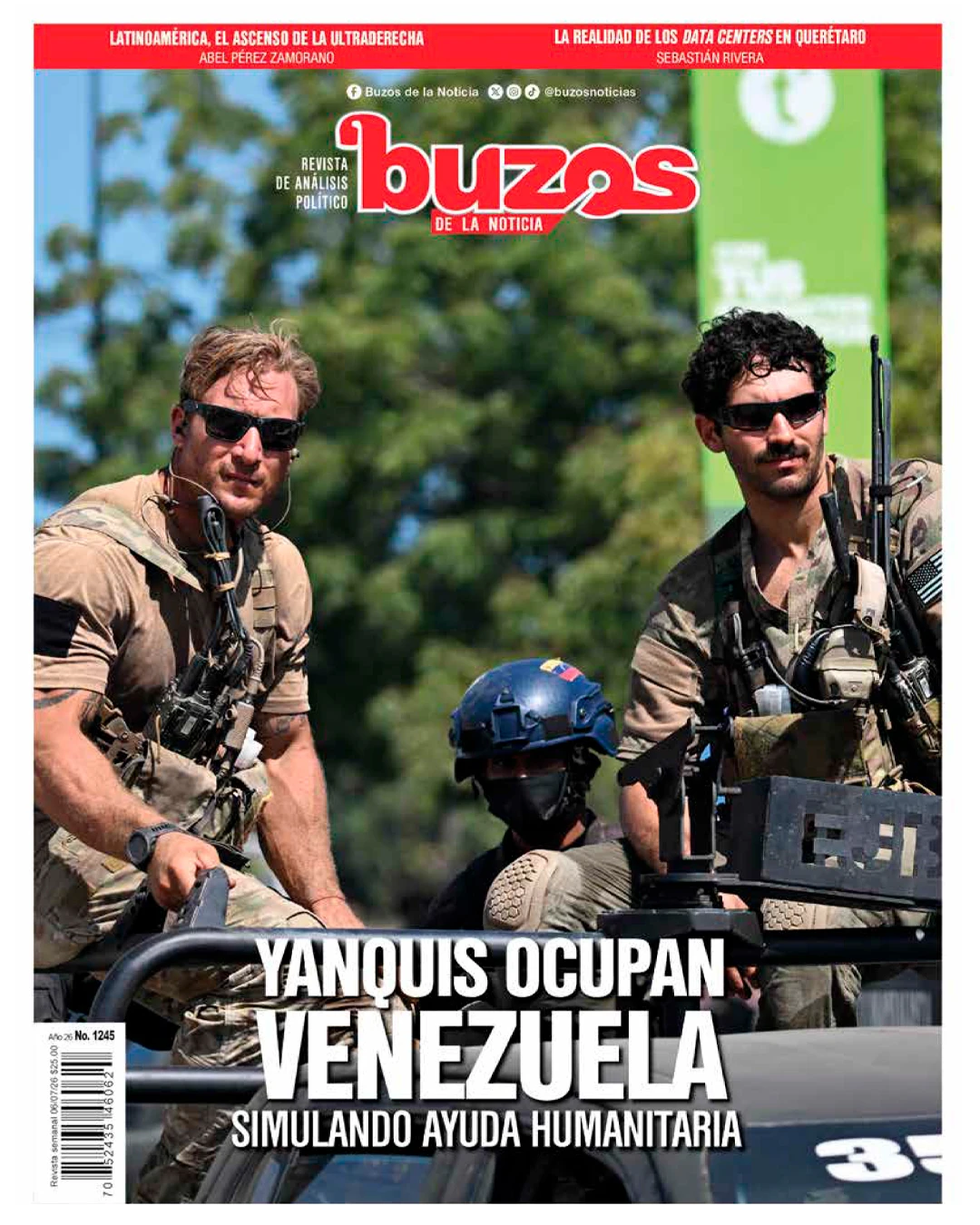 Yanquis ocupan Venezuela simulando ayuda humanitaria