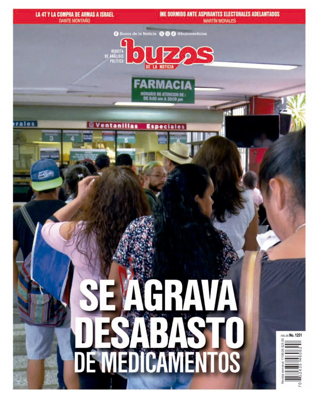 Se agrava desabasto de medicamentos
