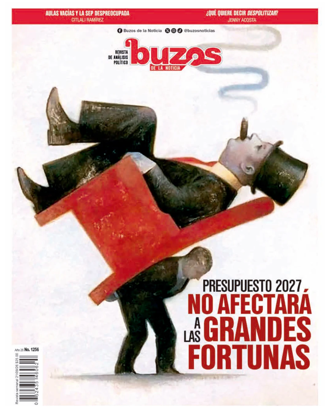 Presupuesto 2027 no afectará a las grandes fortunas